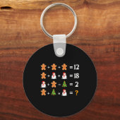 Funny 6 7 Meme Christmas Order Of Operations Math  Sleutelhanger (Voorkant)