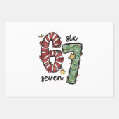 Funny 6 7 Santa Squad Sixty Seven Christmas Inpakpapier Vel (Voorkant 2)