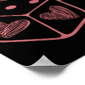 Funny 6 7 Valentine Couples Matching Love Heart Pl Poster (Hoek)