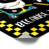 Funny 6 Afraid Of 7 Silly Goose Six Seven 67 Meme  Poster (Hoek)