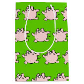 Funny 6 Cartoon Varkens Baby Kies Kleur M Gift Medium Cadeauzakje (Voorkant)