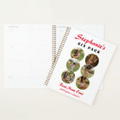 ♥ Funny 6 Pack Maman Bod Six Photos Meilleure Mama (Devant avec enveloppe)