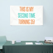 Funny 70th Birthday for Women Spandoek (Beurs)