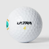 Funny 70th Birthday Gag Gift Golfballen (Logo)