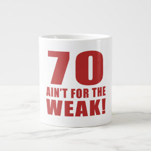Funny 70th Birthday Gag Gifts Extra Grote Mok