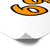 Funny 70th Birthday Gag Gifts Poster (Hoek)