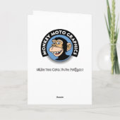 Funny 70th Birthday Kaart (Achterkant)