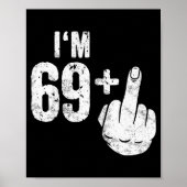 Funny 70th Birthday Poster (Voorkant)