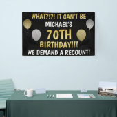 Funny 70th Birthday (Recount) Spandoek (Beurs)