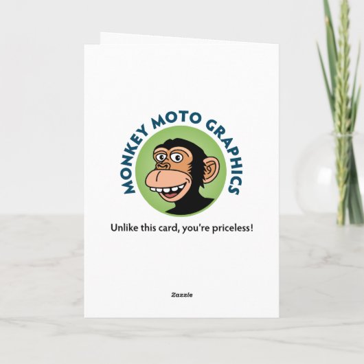 Funny 75e carte d'anniversaire pour hommes (Dos)