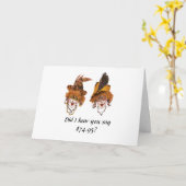 Funny 75th Birthday for Woman Kaart (Gele Bloem)