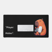 Funny 80s Gaming Mouse Pad – Capybara Design (Clavier et souris)