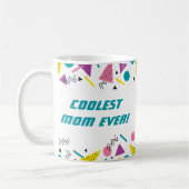 Funny 80s Slang Moederdag Koffiemok (Links)