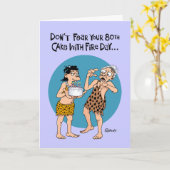 Funny 80th Birthday Kaart (Gele Bloem)