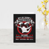 Funny 82nd 101st Airborne Paratrooper Military Kaart (Gele Bloem)