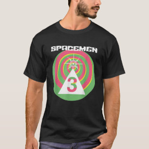 Funny 90s Spacemen Nerd Geek 3 Grafisch T-shirt