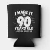 Funny 90th Birthday Quote Sarcastic 90 Year Old Blikjeskoeler (Achterkant)