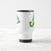 Funny A-Lijst Corgi Agility Reisbeker (Center)