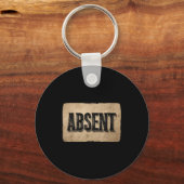 Funny Absent Speech Costume For Boys And Girls Sleutelhanger (Voorkant)
