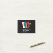 Funny Accordion Post-it® Notes (Op bureau)