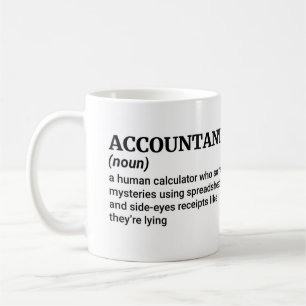 Funny Accountant Betekenis – Perfect Office Humor Koffiemok