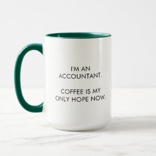 Funny Accountant Coffee Mok