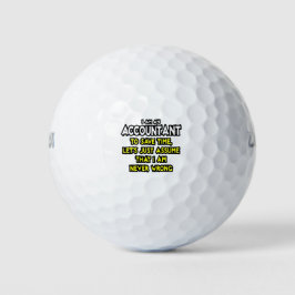 Funny Accountant Gift Ideas Golf Balls Golfballen