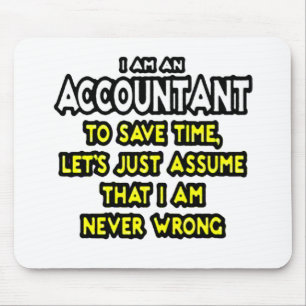 Funny Accountant Gift Ideeën Muismat