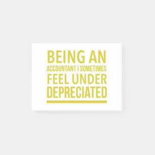 Funny Accountant Pun Post-it® Notes