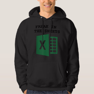 Funny Accountant Spreadsheet Freak in de vellen Hoodie