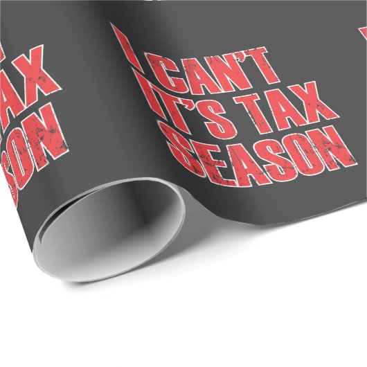 Funny Accountant Tax Season Quote Accounting Cadeaupapier (Rol Hoek)