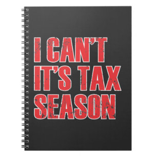 Funny Accountant Tax Season Quote Accounting Notitieboek