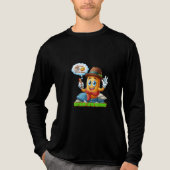 Funny Accountant Tri-Blend Shirt (Voorkant volledig)