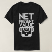 Funny Accounting Accountant Netto voorinstelling T-shirt (Design voorkant)