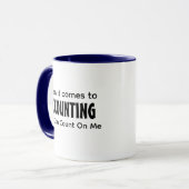Funny accounting mugnoteringen mok (Voorkant links)