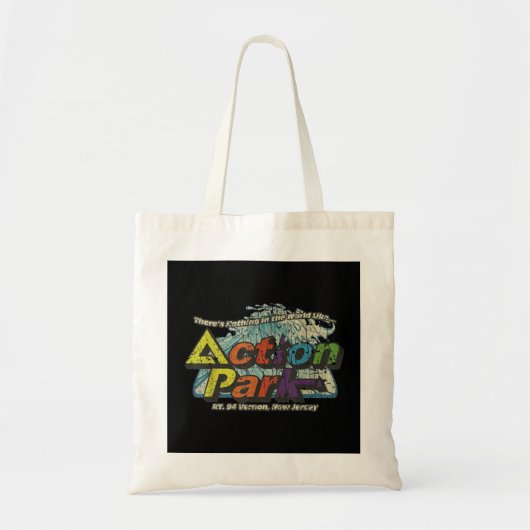 Funny Action Park New Jersey 1978  Tote Bag (Voorkant)