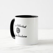 Funny Addicted to Chole Bhature Funny Chai Tea Pun Mok (Voorkant links)
