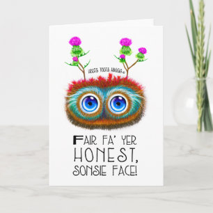 Funny Address To A Haggis Bedankkaart