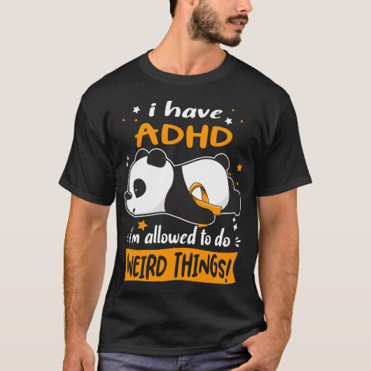 Funny ADHD Awareness Gifts T-shirt (Voorkant)