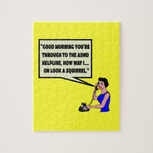 Funny ADHD Legpuzzel