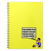 Funny ADHD Notitieboek (Voorkant)