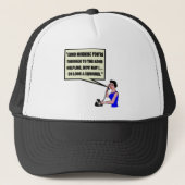 Funny ADHD Trucker Pet (Voorkant)