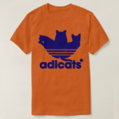 Funny Adicats  T-shirt (Design voorkant)