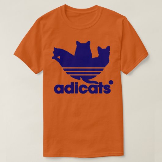 Funny Adicats T-shirt (Design voorkant)