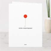 Funny Adult Birthday Kaart (Achterkant)