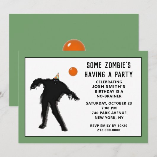 Funny Adult Birthday Kaart (Voorkant / Achterkant)