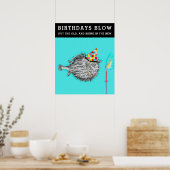 Funny Adult Birthday Poster (Keuken)