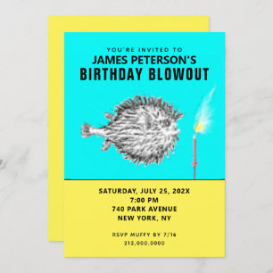 Funny Adult Birthday Uitnodiging