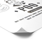 Funny  Advert - Mr Wiggly's Shampoo Poster (Hoek)