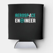 Funny Aerospace Engineering Het is Rocket Science Blikjeskoeler (Voorkant)